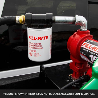 Fill-Rite F2510PM0 1" - 12 UNF 25 GPM (94 LPM) 10 Micron Particulate Spin-On Multi Fuel Filter