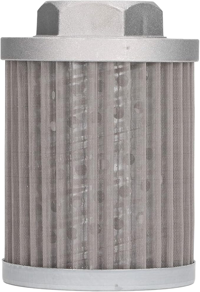 WALFRONT Hydraulic Suction Filter Stainless Steel Oil Filter 40LMin Rate for Hydraulic Systems Automotive and Engineering Machinery