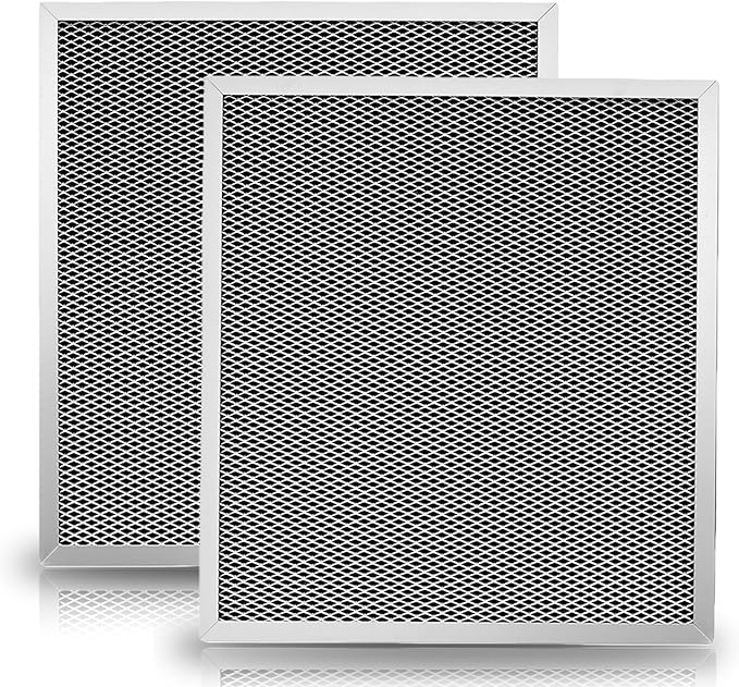 2 pack SV03096 Air Exchanger Filter 12-7/8" x 11-3/4" x 3/4" HRV ventilation air exchanger filter Compatible with Broan ERV100HC Air System - HRV100H Air System