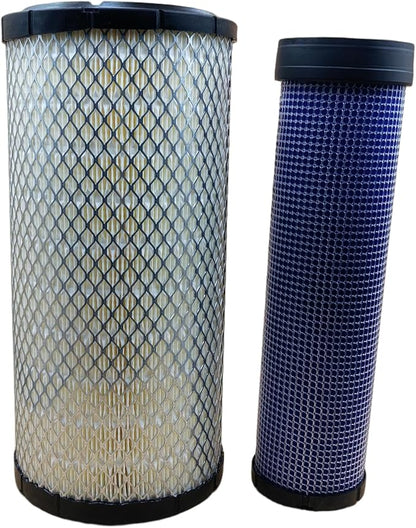 Outer Inner Air Filter 006000789F1 006000790F1 Fits for Mahindra Tractor 4565-T4 5525 6525-T3 7060 7520 4WD 8560-T3 MPower 75-T4 P MPower 85-T4 P