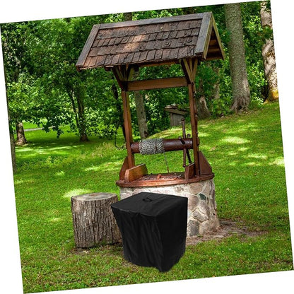 GANAZONO Outdoor Pool Filter Winter Cover Sump Pump Tarp Garden Filter Pump Cover Oxford Pool Motor Easy to Clean Extend Use