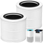 AP100 AP102 Replacement Filter Compatible with AromaRoom AP100-A, AP102, AP100-B, AP100-C, Core Mini Air Purifi-ers, 3-IN-1 HEPA and Activated Carbon Filter, 2Pack (White)