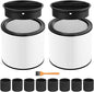 Foam Sleeve Filter for Shop-Vac 90304 90350 90333 Replacement for Most Wet/Dry Vacuum Cleaners 5 Gallon and Above, Compare to Part No.90304, 90585 (2+8+2+1)