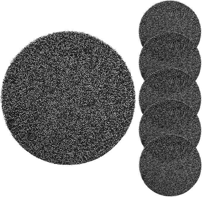 Replacement Carbon Filter Compatible with SainSmart/Toolour Portable Fume Extractor Fan carbon Filter, Magnetic Solder Smoke Absorber for Soldering filter, 5 pcs
