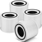 4 Pack 240 Replacement Filter Compatible with Puro 240 Air Puri-fier, 3-in-1 True HEPA 14 Filter Replacement Fit for 240 Air Puri-fier, Grade True HP-14 with Activated Carbon