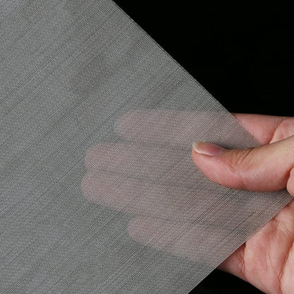 Stainless Steel Woven Wire Mesh, 304 Stainless Steel Woven Wire, 80 Mesh Fly Mosquito Net, Fine Screen Mesh, Rodents Garden Insect Screen, for Vent, Filter, Window
