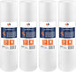 Aquaboon 1 Micron 20 x 4.5 Sediment Water Filter Replacement Cartridge | Whole House Sediment Filtration | Compatible with AP810-2, SDC-45-2005, FPMB5-20, P5-20, FP25B, 155358-43, 4 Pack