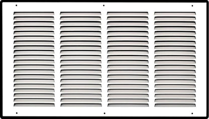 Fits 20x10 Duct Opening | Steel Return Air Grille by Handua | Vent Cover Grill for Sidewall and Ceiling | White | HVAC Cold Air Intake Grille | Outer Dimensions: 21.75"W X 11.75"