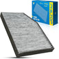 PHILTOP Cabin Air Filter w/Activated Carbon, Compatible with CF12553 BMW X3 2018-2024, 330i xDrive 2019-2024, X4 2019-2024, Z4 2019-2024, Toyota GR Supra 2020-2024, Filter Up Dust Pollen Odor