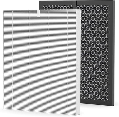Filter Q–1712-0123-00 For Winix 5510/5520 Air Purifier Filter, Replacement for Large Room Up to 1881 Ft²/Hr, HEPA Filter+Activated Carbon Filter for Pet Dander, Smoke, Dust, Pollen