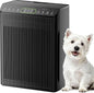 Air Purifiers for Home Large Room up to 2200sq.ft with Washable Filters, EVALIT Air Purifier for Home Pets with Fragrance, PM 2.5 Display Air Quality Sensor for Smoke Dust Odors, Black, 1Pack+3Modes