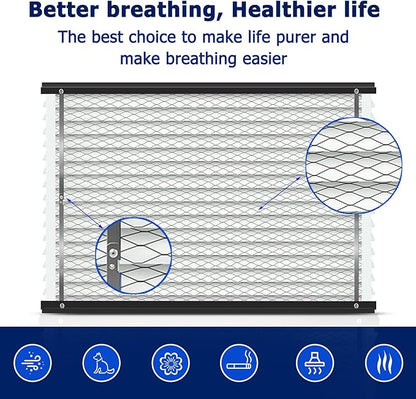 2-Pack 313 Air Filter Replacement Compatible with AprilAire Whole House Air Purifiers,Models 1310, 2310, 3310, 4300, MERV 13 20x20x4 Pleated HVAC AC Furnace Filter