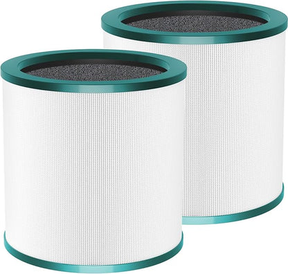 TP01 HEPA Replacement Filter Compatible with Dyson Tower Purifier Pure Cool Link TP01, TP02, TP03, AM11, BP01 Models, Compare to Part 968126-03, 2 Pack