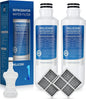 LMXS28626S Water Filter, Compatible with L-G LHFS28XBS, LFCS27596S, LFXC22526S, LFXC24726S, LFXS26596S, LFXS26973S, LFXS26973D, LFXS28968S,LHSXS2706S Water & Air Filter, 2 Pack