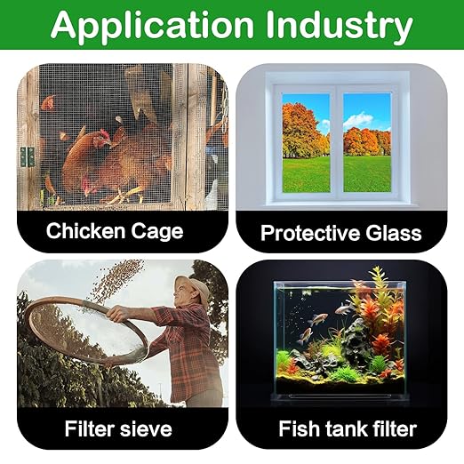 Copper Mesh Screen - 19.7" x 118", 100 Mesh, Dense Filter, 99.9% Pure Copper Fabric DIY Kit for Window Protection