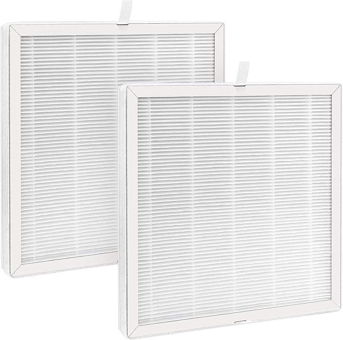 E-300L Replacement Filter Compatible with MOOKA and MOOKA FAMILY E-300L Air Purifier for Large Room, Efficient Air Filter, 3-Stage Filtration System, 2 Pack
