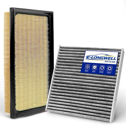 Cabin & Engine Air Filter Kit for Camry Hybrid 2018-2025, RAV4 Hybrid 2019-2025, Highlander Hybrid 2020-2025, Avalon Hybrid 2019-2022