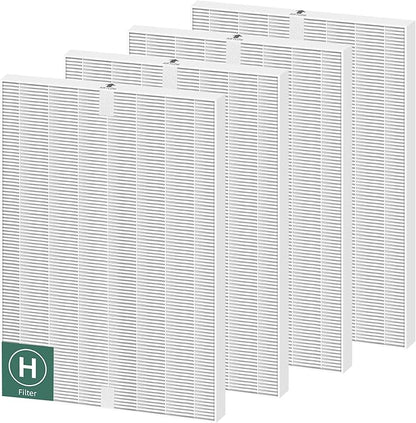 5500-2 Air Purifier Filter Replacement for Winix Plasmawave Air Purifier 5500-2 5300-2 6300-2 C535 AM80 AM90,4 Pack H13 Grade True HEPA Filter,Replace 116130 Filter H