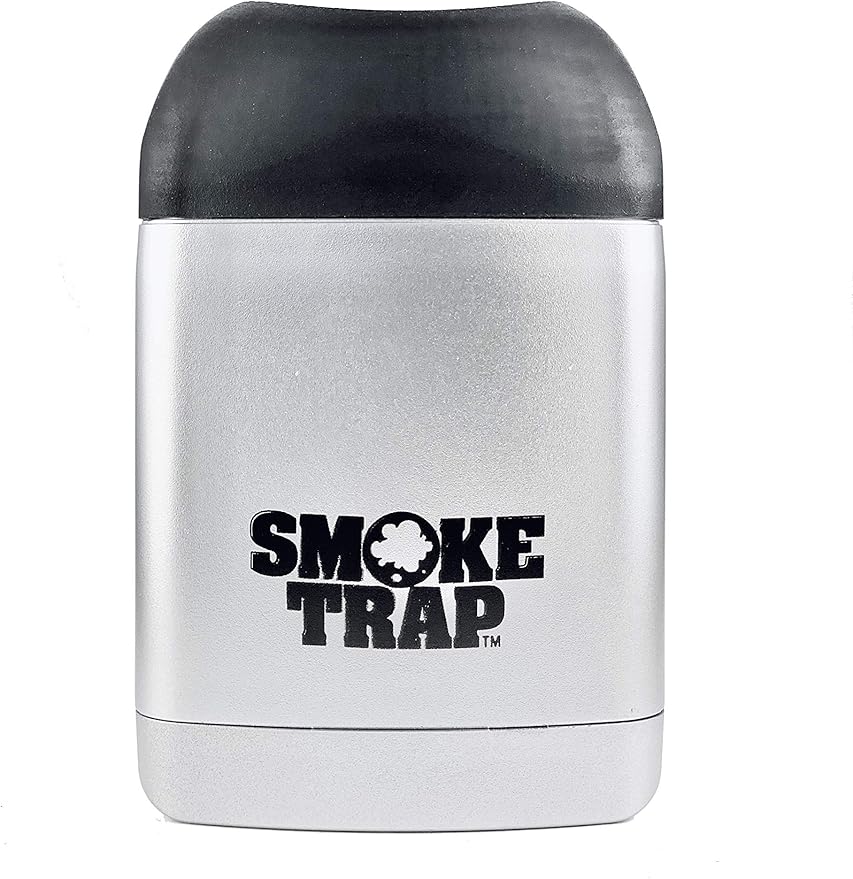 Smoke Trap 2.0 - Personal Air Filter (Sploof) - Smoke Filter with Replaceable Filter - 300+ Uses (Silver)