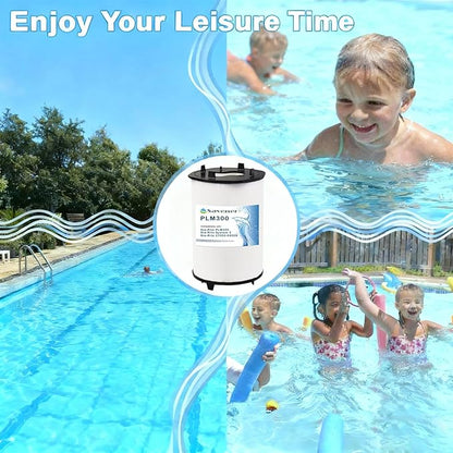 Savener® 27002-0300S Pool Filter, Replaces Sta-Rite 27002-0300S Pool and Spa D.E. Filter, Compatible with Sta-Rite PLM300 and System 2 Pool and Spa Cartridge Filter Modular Media, 300 Sq. Ft