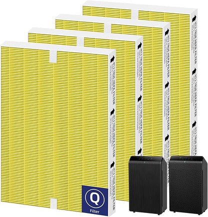 5510 5520 HEPA Pet Care Air Purifier Filter Q Replacement for Winix 5510 5520 Plasmawave Air Purifier,# 1712-0123-00,4 Pack