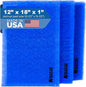 RAYAIR SUPPLY 12x18 Replacement Filter Pads Compatible with Dynamic Air Cleaner (3 Pack) (12x18)