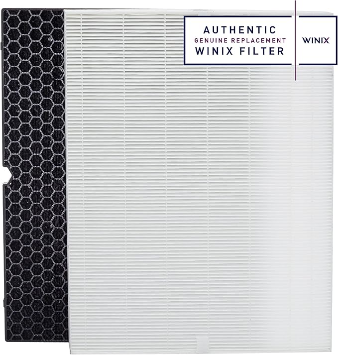 Genuine Winix Filter Q –1712-0123-00 with Activated Carbon for Odor Control