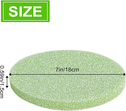 Poweka Phosphate Reducer Filter Pads, Compatible with Fluval FX4/FX5/FX6, 6 Count, Green, Aquarium Filter Accessories
