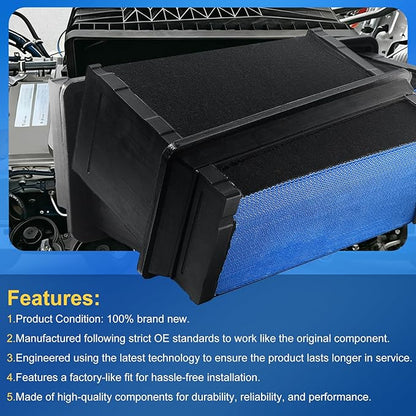 P621725 Engine Air Filter for 15-20 T680 T880,15-20 Peterbilt 567 579,Kenworth T680 T880 Peterbilt 567 569 Engine Paccar MX13,Paccar MX11,CUM-MINS X15,Replaces LAF6725