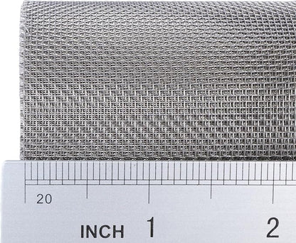 20 Mesh Stainless Steel 304 Wire Mesh Fence Screen 23.5 inches x 10 feet