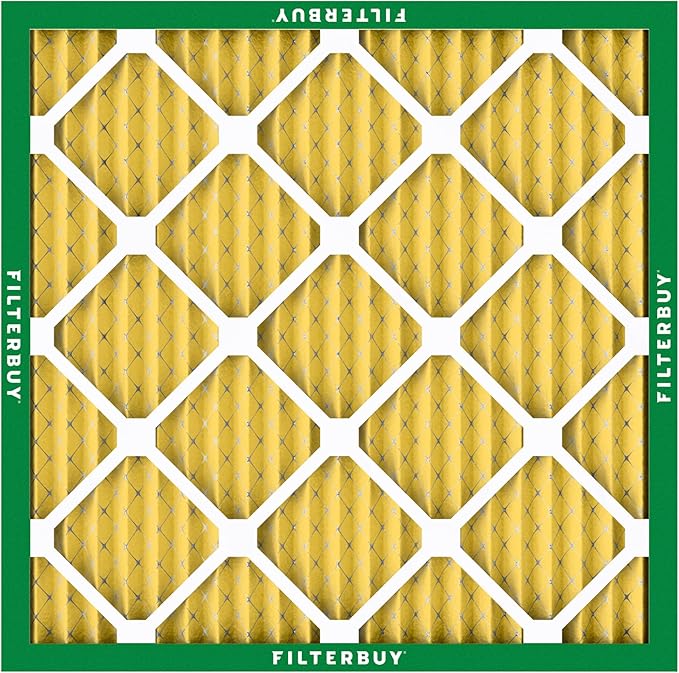 Filterbuy 15x15x1 Air Filter MERV 11 Superior Pet & Allergy Defense (6-Pack), Electrostatic Pleated HVAC AC Furnace Filters Replacement, Made in USA (Actual Size: 15.00 x 15.00 x 0.75)