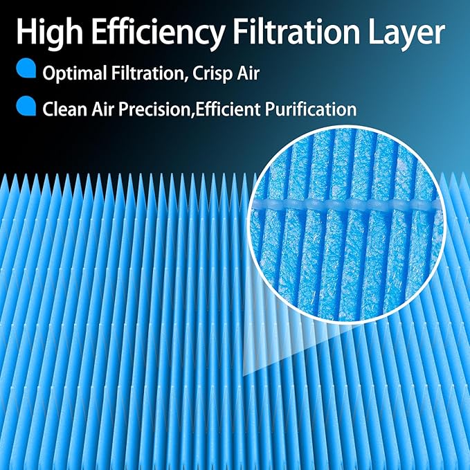 CF11809 Cabin Air Filter for 2014-2020 Cadillac Escalade, 2014-2018 Chevy Silverado 1500 and Sierra 1500, 15-19 2500HD and 3500HD, Suburban, Tahoe, Yukon, Activated Carbon, Durable and Sturdy (1Pack)