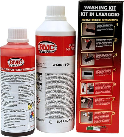 BMC (WA250-500) Automotive Air Filter Complete Wash Kit