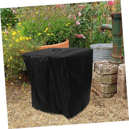 Garden Pump Cover Heavy-Duty Quick Installation Fits Filter Pumps Outdoor Protection for Sand Winter Small