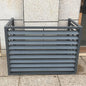 Pool pump covers for outside units, outdoor garbage can enclosures, aluminum outdoor garden air conditioner cover, sturdy and durable, noise-proof, suitable for gardens, balconies, walls ( Color : THR