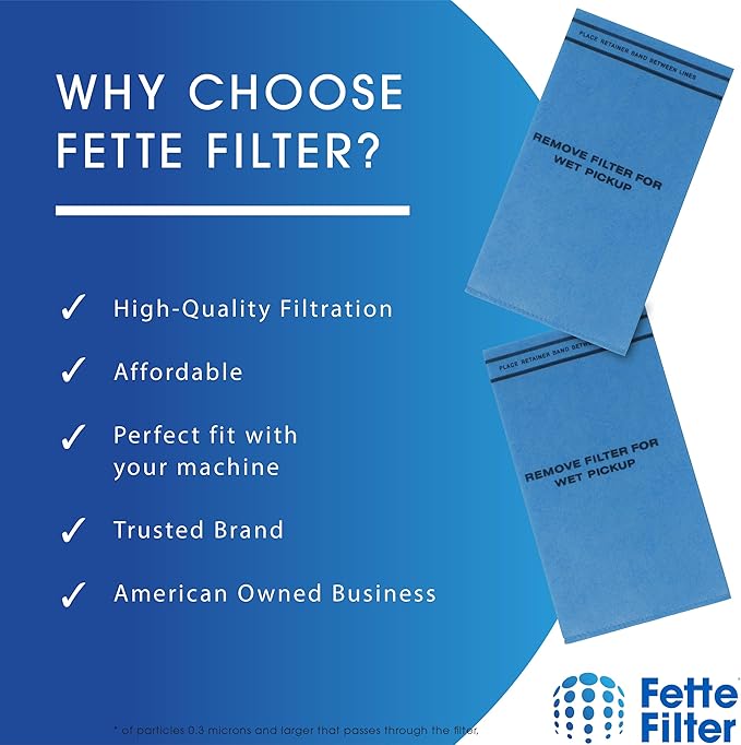 Fette Filter - 24 + 8 Pack Wet Dry Vac Bags Compatible with WORKSHOP WS01025F, Craftsman 9-38737, MultiFit VF2000, Select 2-1/2 to 5-Gallon Shop Vac Husky,Bucket Head, & Stinger Shop Vac Models.