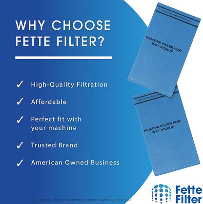 Fette Filter - 24 + 8 Pack Wet Dry Vac Bags Compatible with WORKSHOP WS01025F, Craftsman 9-38737, MultiFit VF2000, Select 2-1/2 to 5-Gallon Shop Vac Husky,Bucket Head, & Stinger Shop Vac Models.