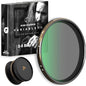 PolarPro 82mm Peter McKinnon VND Camera Filter - 6-9 Stop Variable Neutral Density Lens Filter for DSLR/Mirrorless Professional Video – PMVND Signature Edition II for Cinematic Shutter Speed Control
