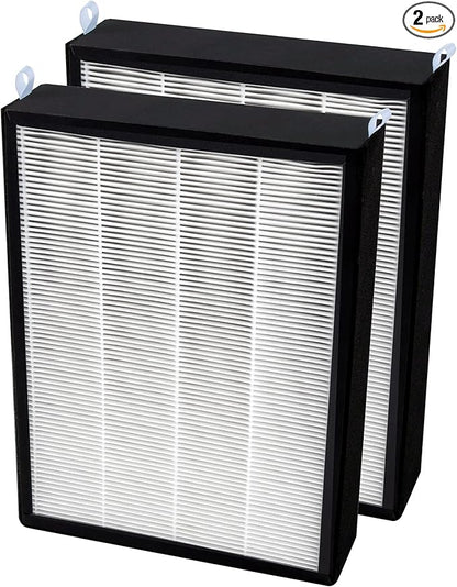 Nuwave OxyPure 2-Pack Genuine Replacement HEPA/Carbon Combo Filter, Removes Irritants, Pollutants & Odors, Produced & Sold by Original Manufacturer for OxyPure Models 47001, 47002, 47003, and 47004