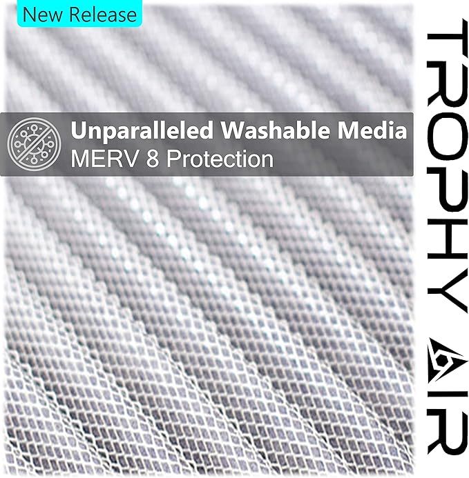 | Merv 8 | Washable & Reusable AC/Furnace Filter | Lifetime HVAC & Furnace Air Filter | Washable | Superior particle-holding Ability | Premium Quality Aluminum | 16x25x1