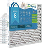 20x20x1 Air Filters | AirPurete AP-3M20201 HVAC AC Furnace Air Filters | Actual Size: 19.50" x 19.50" x 0.75" | MERV 8, MPR 600 (Pack of 12)