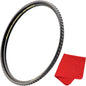 67mm X4 UV Filter for Camera Lenses - UV Protection Photography Filter with Lens Cloth - MRC16, Schott B270, Nano Coatings, Ultra-Slim, Weather-Sealed by Breakthrough Photography