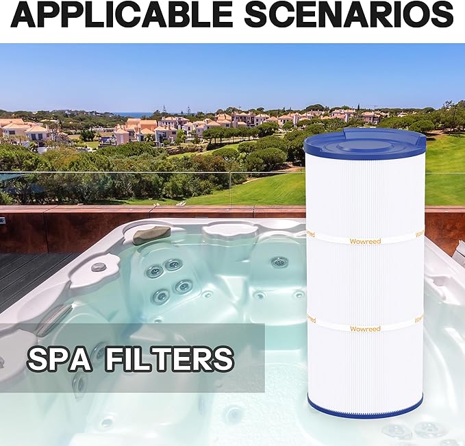 Spa Filter Compatible with C-8325, PSD125U, Sundance 6540-490, FC-2790, 81254, 8170050, 03FIL1400, 1 Pack