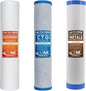 Applied Membranes Inc. 3-Stage Whole-House Water Filter Cartridge Replacements, 20-Inch Sediment, Carbon, and Heavy-Metal Filter Cartridges