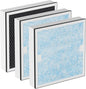 Carmerny HEPA & Activated Carbon Filter Replacement Set Compatible with AlorAir CleanShield HEPA 550 Air Scrubber (Pack of 3)