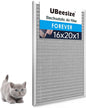 UBeesize 16x20x1 Reusable Air Filter HVAC AC Furnace Filter,MERV 8,Washable, Lasts a Lifetime,Permanent Electrostatic Air Filter,Breathe Fresher,Home And Office(Actual Size:15.5x19.75x0.8 Inch)