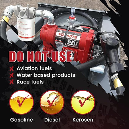 30 Micron Spin-on Fuel Filter Element, 25 GPM Diesel Gasoline Compatible With Mobile and Stationary Diesel Fuel Tank Pump