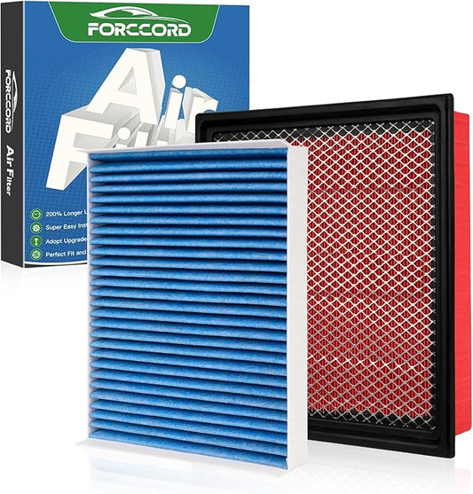 Cabin and Engine Air Filter fit for FORD F-150 (2015-2026) / EXPEDITION (2018-2026) /Lincoln Navigator (2018-2024) Replacement CF12150 CA10262 F150 Accessories