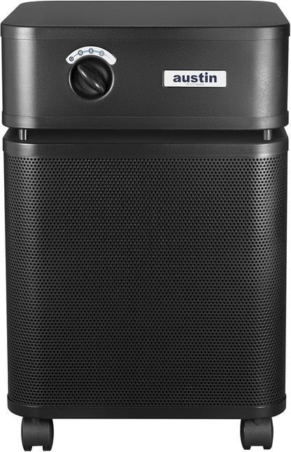 Austin Air HealthMate Plus Air Purifier, Black - Advanced 4-Stage Filtration Air Purifiers For Home with Activated Carbon & Zeolite - Ideal as Air Purifiers for Bedroom or any Large room, Model B450