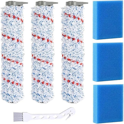 Hand-held Floor Scrubbers Roller Brush Hepa Filter Sponge Parts。Compatible For Tineco IFloor S/IFloor / HF10E-01 。Wet Dry Vacuum Cleaner Replacement Spare (Color : Set G)